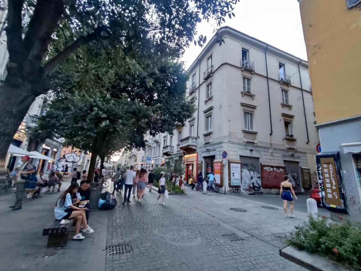 Isola Di Chinatown Bilocale Storico Nel Cuore Di Milano, Comfort E Stile Autentico Con 3 Letti Extra Large Exterior foto